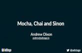Mocha, chai and sinon