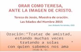 Orar como Teresa ante la imagen de Cristo