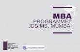 MBA programmes in JDBIMS, SNDT University Mumbai