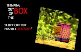 Creative Thinking:How to get out of the box and generate ideas