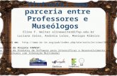 Aprendendo História através de Museus Virtuais: uma parceria entre Professores e Museólogos