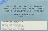 ET FinPro Mod 06 (Tax saving debt instruments)