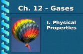 Ch 12 gas laws