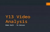Y13 video analysis