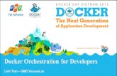 DockerDay2015: Docker orchestration for developers
