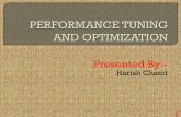 Performance tuning and optimization (ppt)