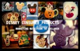 Disney marketing nutrition to children