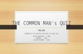 The Common Man's Quiz by Arjun, Dhanraj and Gulsar_Prelims_26.07.2015