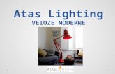 Atas Lighting, Romania | veioze moderne