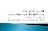 Counseling, Psychotherapy