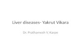 Liver diseases  yakrut vikara