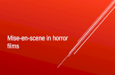 Mise-en-scene in horror films