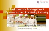 PPT Study on Performance Management System in the Hospitality Industry