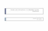 Trends and innovations in Embedded System Education