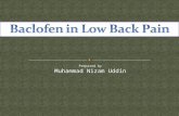 Baclofen low-back-pain-by-muhammad-nizam-uddin