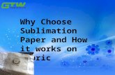 Sublimation Paper For Light Fabric