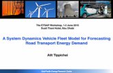 A System Dynamics Vehicle Fleet Model for Forecasting Road Transport Energy Demand
