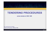 Tendering & procedure1