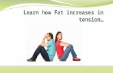 Learn how fat increases in tension