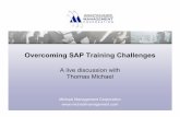 Overcoming SAP training challenges