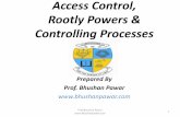 Unit 5 access control,rootly powers & controlling processes