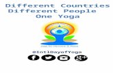 Different Countries Different People   One Yoga Part-2