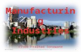 Vinod Pralhad Sonawane Class x   geography - 6 manufacturing industries