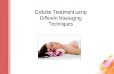Cellulite  Treatment Using  Surgical  Methods