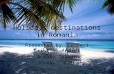 Holidays destinations in ro
