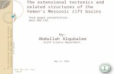 The extensional tectonics and related  structures of the Yemen’s Mesozoic rift basins
