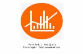Portfolio analysis  - strategic implementation - Manu Melwin Joy