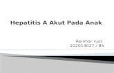 Hepatitis a Akut Pada Anak