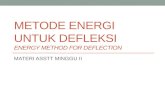 02. Metode Energi Untuk Defleksi