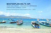 masterplan Delta API Desa Gili Air Edit
