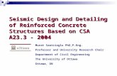 Seismic Design of RC Structures - Saatcioglu