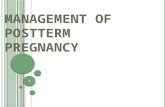 Lo 4 Management of Postterm Pregnancy