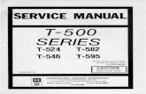 Hammond_t500 Series t524 t582 t546 t595