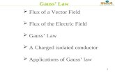 Lecture 11 Guass Law