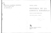 Rafael Lapesa Historia de La Lengua Espanola
