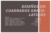 Diseños en Cuadrados Greco-latinos