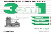 Dicionário Visual de Bolso - 3 Em 1 - Inglês Italiano Português