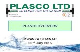 2. Plasco Overview by Plasco Ltd - Mwanza Presentations