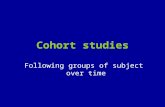Cohort Studiesx