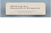Writing for Research Projects