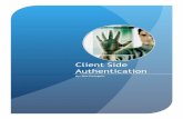 Client Side Authentication Tutorial - Max DeAngelis