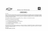 Manual de Usuario Chevy 99-02
