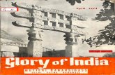 Glory of India April 1974 - Motilal Banarsidass