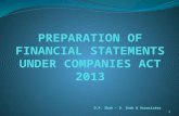Preparation of Financial Statements Under Companies Act 2013