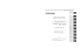 Inversor Toshiba S15 I O Manual English