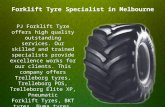 Forklift Tyre Specialist in Melbourne